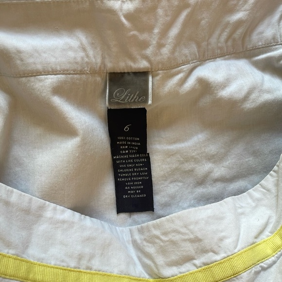 Anthropologie Lithe Iris Shoots Vintage Embroidered Appliqué Skirt 6 - Picture 6 of 7